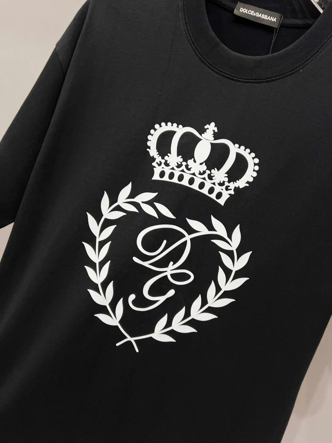110👍DG logo Logo Same Style T Versatile ( ) : Black White Size：S M L XL